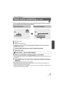 Page 9999VQT3W31
You can combine the relayed scene (l65) in the built-in memory and the continued 
scene in the SD card to be one into the SD card.
A Built-in memory
B SD card
C Range of Relay Recording
≥ Change the mode to   and touch the play mode select icon. Then, select the 
AVCHD scene. ( l38)
1Insert the SD card that was used for Relay Recording.
2Select the menu.
3When the confirmation message appears, touch [YES].
≥Scene in the built-in memory will be deleted. (Protected scenes in the built-in memory...