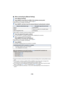 Page 130- 130 -
∫
When connecting by [Manual Setting]
1Touch [Manual Setting].
2Touch [INPUT], then Enter the SSID of the wireless access point.≥For details on how to enter characters, refer to page  65.
≥ When the entry is complete, touch [Enter].
3Touch [NEXT], and then touch the desired Network authentication method.
≥When [WEP] is selected, proceed according to step 5.
4Touch the desired Encryption method≥If you select [NONE], a message is disp layed after completing the connection.
5(When selecting...