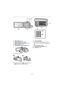 Page 7- 7 -
12Mode switch ( l16)
13 Status indicator ( l15, 126 )
14 Recording start/stop button ( l21)
15 Battery holder ( l10)
16 LCD monitor (Touch screen) ( l16)
≥ It can open up to 90 o.
≥ It can rotate up to 180 o A towards the lens or 
90 o B  towards the opposite direction. 17
Tripod receptacle
≥ If you attach a tripod which has 5.5 mm 
(0.22 q) screw or larger, it may damage this 
unit.
18 SD card cover ( l14)
19 Access lamp [ACCESS] ( l14)
20 Card slot ( l14)
12 13 14
15
16
17
18
19
20
 