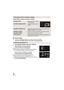 Page 8888VQT3Y41
Touch [SET] to select the item to change.
∫Scene setting
1 (Only when Highlight Playback is started from [ALL AVCHD])
Touch the recording format of the scene to be played back.
2 Touch [SELECT DATE] or [SELECT SCENES].
3 (When [SELECT DATE] is selected)
Touch the date to be played back.
≥A maximum of 7 days can be selected.
≥ When touched, the date is selected and surrounded by 
red. Touch the date again to cancel the operation.
(When [SELECT SCENES] is selected)
Touch the scenes to be played...