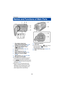 Page 6- 6 -
1Shoe adaptor release lever 
[SHOE ADAPTOR RELEASE] ( l191 )
2 Intelligent auto button [iA] ( l25)
3 Optical Image Stabilizer button 
[ O.I.S.] ( l41)
4 A/V connector [A/V] ( l100 , 11 7 )
5 Speaker
6 Power button [ ] (l 15)
7 Battery release lever [BATT] ( l10)
8 HDMI mini connector [HDMI] 
(l 100 )
9 USB terminal 
[] (l 109,  115, 165)
10 Microphone terminal [MIC]
≥ A compatible plug-in powered microphone 
can be used as an external microphone.
≥  (Microphone input level meter) 
is displayed when...