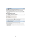 Page 59- 59 -
When the   button is pressed, the flash is activated and the picture will be recorded. Use 
the Built-in flash in order to record still pictures in dark places.
Each time the icon is selected, the indication changes by one setting in the following order:
ß ([ON])  # ßA ([AUTO])  #  ([OFF])
≥ The unit automatically determines if the flash is necessary even when it has been set to   by 
detecting the ambient brightness. (If it determines that the flash is necessary, the   indication 
lights up in...