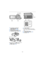 Page 7- 7 -
15Shoe adaptor mounting part 
[SHOE ADAPTOR] ( l191)
16 Status indicator ( l15, 128 )
17 Recording start/stop button ( l21)
18 LCD monitor (Touch screen) ( l16)
≥ It can open up to 90 o.
≥ It can rotate up to 180 o A towards the lens or 
90 o B  towards the opposite direction.
19 Battery holder ( l10) 20
Tripod receptacle
≥ If you attach a tripod which has 5.5 mm 
(0.22 q) screw or larger, it may damage this 
unit.
21 SD card cover ( l14)
22 Access lamp [ACCESS] ( l14)
23 Card slot ( l14)
15
1617...