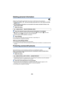 Page 96- 96 -
Deleting personal information
Deletes Face Recognition information from scenes in which faces were recognized.
≥Change the mode to   and touch the play mode select icon. Then, select the AVCHD 
scene. ( l27)
≥ Face Recognition information is not recorded in the scenes recorded in iFrame or the 
scenes saved as MP4.
1Select the menu.
2Touch the desired scenes with personal information to be deleted.≥  appears at scenes for which faces were recognized.   will change to   (red) when 
touched. Touch...