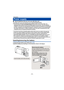 Page 11- 11 -
∫
About batteries that you can use with this unit
The battery that can be used with this unit is VW-VBT190/VW-VBT 380.
≥ The unit has a function for distinguishing batteries which can  be used safely. The 
dedicated battery (VW-VBT190/VW-VBT380) supports this function.  The only batteries 
suitable for use with this unit are genuine Panasonic products  and batteries manufactured 
by other companies and certified by Panasonic. Panasonic cannot  in any way guarantee 
the quality, performance or...