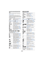 Page 235- 235 -
/////// /
Number of recording pixels for still pictures 
( l 31, 101 , 104)
In Playback Mode, the picture size is not 
displayed for still pictures recorded with other 
products that have different picture sizes from 
the sizes shown above.
Ø10/ Ø2 Self-timer Recording ( l85)
MEGA OIS ( l30)
B
PRE-REC ( l84)
Time Lapse Recording (l64)
/ Wind Noise Canceler ( l95)
Lowcut (l95)
Zoom Microphone ( l98)
Focus Microphone (l98)
Stereo Microphone (
l98)
/ Power LCD ( l43)
// / //
Image Stabilizer (...