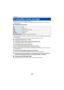 Page 193- 193 -
≥HD Writer LE 3.0 is not compatible with Mac.
≥ iMovie and Final Cut Pro X suppo rted. For details about iMovie and Final Cut Pro X, please 
contact Apple Inc.
∫ Operating environment
≥Even if the system requirements mentioned in this owner’s manua l are fulfilled, some computers 
cannot be used.
≥ The USB equipment operates with the driver installed as standar d in the OS.
∫Copying still pictures on a Mac
1Connect this unit to a Mac via the supplied USB cable.≥The USB function selection screen...