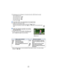 Page 27- 27 -
≥The following icons are displayed on thumbnails when [ALL MP4/i Frame] is touched:
j MP4 [1080/60p] scene/
MP4 [1080/30p] scene: 
j MP4 [720/30p] scene: 
j MP4 [360/30p] scene: 
j iFrame scene: 
5Touch the scene or the still picture to be played back.≥To display the next (previous) page:
jSlide the thumbnail display upward (downward) while touching it .
j Switch the Touch Menu, and then touch   (up) /   (down) on the th umbnail scroll 
lever.
6Select the playback operation by touching 
the...
