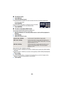 Page 92- 92 -
∫
To set the music
1 Touch [Music].
2 Touch the desired sound.
≥When [NO MUSIC] is selected, the audio recorded at the time of  shooting is played back.
(To test the music audio)
Touch [START].≥ Touch the other music option to  change the music to be tested.
≥ When you touch [STOP], the music playback stops.
3 Touch [ENTER].
∫To save a manually-edited scene
You can save manually edited scenes as a single scene.
The recorded scenes can be saved in the SD card.
1 Stop the playback of a...