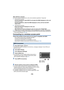 Page 165- 165 -
When [Wi-Fi] is selected≥If you are using an Android device, start up the smartphone application “Image App”.
1(If the device is Android)On the smartphone, select [Wi-Fi], and select the SSID displayed on this unit.(If the device is iOS)On the smartphone, select the SSID displayed on this unit from the Wi-Fi 
setup menu.
2
(If the device is Android)Enter the Password displayed on this unit.(If the device is iOS)
After entering the Password displayed on this unit, start up the “Image App”.
3...