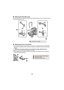 Page 12- 12 -
∫
Attaching the Shoulder strap
We recommend that you attach the shoulder strap (supplied) befo re going out of doors to record so 
as to avoid dropping this unit.
∫ Attaching the front microphone
≥The microphone holder is set up so that a 21 mm (0.83 q) external microphone (AG-MC200G: 
optional) can be attached. Check in advance whether the microph one you wish to use can be 
attached.
1 Attach the microphone holder to the microphone holder attachme nt part.≥Attach by using a commercially...