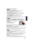 Page 8989VQT4C76
4Touch [EXIT] to end the adjustment.
≥Display of the LCD monitor is switched to 3D.
≥ When re-attaching the 3D Conversion Lens or after an impact, etc., it is 
recommended that you perform the adjustment again.
5(When recording motion pictures)
Press the recording start/stop button to start recording. (l 33)≥Start recording after removing the Lens front cap.
≥ [REC MODE] during recording the 3D will be [AVCHD 3D] or [SbS 3D]. ( l68)
(When recording still pictures)
Press the   button to record...