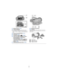 Page 7- 7 -
17SD card cover ( l14)
18 Tripod receptacle
≥ If you attach a tripod which has 5.5 mm 
(0.22 q) screw or larger, it may damage this 
unit.
19 Access lamp [ACCESS] ( l14)
20 Card slot ( l14)
21 Photoshot button [ ] ( l25)
22 Zoom lever [W/T] (In Motion Picture 
Recording Mode or Still Picture 
Recording Mode) ( l44)
Thumbnail display switch [ / ]/
Volume lever [ sVOL r] (In Playback 
Mode) (l 30)
23 Recording start/stop button ( l23) 24
Shoulder strap fixture
25 Grip belt
Adjust the length of the...