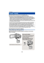 Page 10- 10 -
∫
About batteries that you can use with this unit
The battery that can be used with this unit is VW-VBN130/VW-VBN260.
≥The unit has a function for distinguishing batteries which can be used safely. The 
dedicated battery (VW-VBN130/VW-VBN260) supports this function. The only batteries 
suitable for use with this unit are genuine Panasonic products and batteries manufactured 
by other companies and certified by Panasonic. (Batteries which do not support this 
function cannot be used). Panasonic...