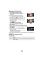 Page 96- 96 -
∫
Checking the favorite scenes
1 Touch the scene to be played back.
2 Touch [Add] and add the favorite part.
≥Total of 4 seconds before and after touching the [Add] will be 
added as favorite.
≥ Number of favorite scenes that can be added are 
1 to 14. (Number of scenes that can be added differs 
depending on the scenes selected.)
≥ Favorite check display   ( A) is displayed in orange, and 
favorite check display  B is displayed on the slide bar.
≥ To cancel the favorite, play back to the position...