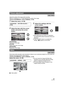 Page 6767VQT1T93
Adjust the quality of the image while recording.
Adjust by outputting to a TV while adjusting the quality of the image.
≥Set the AUTO/MANUAL switch to MANUAL. (l64)
1Select the menu. (l29)
2Select the item with the cursor 
button and press the cursor 
button.
[SHARPNESS]:
Sharpness of the edge
[COLOR]:
Depth of the color of the image
[EXPOSURE]:
Brightness of the image
3Adjust the settings with the 
cursor button.
≥After adjustments are made if no operations 
are performed for about 2 seconds,...