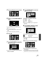 Page 109109VQT1Y31
4Touch a still picture to be printed.
5Touch  /  to set the number of 
prints.
≥Touch [ENTER] after the number of prints is 
set.
≥ You can set up to 9 prints.
≥ To cancel the setting, set the number of prints 
to [0].
≥ Up to 99 files can be set in succession.
6Touch .
7Touch [DATE PRINT] to select the 
date print setting.
≥If the printer is not capable of date printing, this 
setting is unavailable.
8Touch [PAPER SIZE] to select the 
paper size setting.
[STANDARD]: Size specific to the...