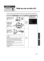 Page 111111VQT1Y31
With a PC
Before using
1
What you can do with a PC
You can copy the motion/still picture data to the HDD of PCs or write to media like Blu-ray discs (BD), 
DVD discs or SD cards using HD Writer AE 1.0 for HDC, the software installed in the supplied CD-ROM.
Available functionData typeSoftware required
Copying data to a PC:
A Motion/Still pictures
1 Built-in HDD
Motion 
picture 
and still  picture CD-ROM (supplied):
HD Writer AE 1.0 for HDC
*
Copying in BD/
AVCHD format:
A
Motion/Still...
