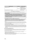 Page 112112VQT1Y31
* Refer to the operating instructions of HD Writer AE 1.0 (PDF file) for details on how to use it.
≥It is impossible to write data to the HDD on this unit from a PC.
≥ Motion pictures that have been recorded on another device cannot be written to the software 
supplied with this unit. To write motion picture data recorded with the Panasonic High 
Definition Video Camera sold previously, use the HD Writer supplied with the unit.
≥ We cannot guarantee operation if you use software  other than...
