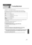 Page 123123VQT1Y31
With a PC
Using with a PC
2
If using Macintosh
≥HD Writer AE 1.0 is not available for Macintosh.
≥ iMovie’08 7.1.2 or later supported. For deta ils about iMovie’08, please contact Apple Inc.
∫Operating environment for the card reader function (mass storage)
≥Even if the system requirements mentioned in these operating instructions are fulfilled, some PCs 
cannot be used.
≥ The USB equipment operates with the driver installed as standard in the OS.
≥ Supplied CD-ROM is available for Windows...
