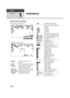 Page 124124VQT1Y31
Others
Indications
1
Indications
∫Recording indications
Motion picture recording mode
Still picture recording mode
Remaining battery power 
(l22)
1h30m Remaining battery time ( l22)
R 1h20m Remaining time for motion 
picture recording ( l45)
0h00m00s Elapsed recording time ( l45)
NOV 15 2009
12:34PM Date indication (
l33)
Time indication ( l33)
0h00m00s
1/100
OPEN
0dB
MFR 1h20m1h30mA
HG1920
PRE-REC
12:34PM
NOV  15 2009
1/100
OPEN
0dB
MNLMEGA
10.6MMFR 3000
1h30mA
World time setting ( l34)...