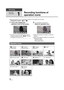 Page 5858VQT1Y31
Recording
Recording 
(Advanced)
1
Recording functions of 
operation icons
Select the operation icons to add different effects to the images to be recorded.
¬Change the mode to   or  .
1Touch   to display the 
operation icons on the screen.
≥Touch  1 at the bottom right of the screen to 
change the page and touch   to display/
not-display the operation icon.
2(e.g. Backlight compensation)
Select an operation icon.
≥ Select the operation icon again to cancel the 
function.
≥ Refer to the...