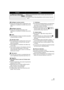 Page 6161VQT1Y31
Intelligent contrast control:
≥ If there are extremely dark or bright parts or the 
brightness is insufficient, the effect may not be 
clear.
Intelligent exposure:
≥ If there are extremely dark parts or the 
brightness is insufficient, the effect may not be 
clear.
Fade:
≥ The thumbnails of scenes recorded using fade 
in become black (or white).
Soft skin mode:
≥ If the background or anything else in the scene 
has colors similar to the skin color, they will 
also be smoothed.
≥ If the...