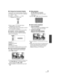 Page 7575VQT1Y31
∫Change the thumbnail display
During step 3, the thumbnail display changes in 
the following order if the zoom lever is operated 
to 
_ side or ` side.
20 scenes  () 9 scenes  () 1 scene
()  Highlight&Time frame index
≥ Refer to page 77 for information about 
Highlight&Time frame index.
≥ 9 scenes display returns if the power is turned 
off or the mode is changed.
≥ It is possible to operate with the zoom button.
∫ Speaker volume adjustment
Move the volume lever to adjust the speaker 
volume...