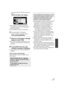 Page 9191VQT1Y31
(Only when [SELECT DATE] is selected in 
step 4)
Touch the date to be copied.
≥When touched, the date is selected and 
surrounded by red. Touch the date again to 
cancel the operation.
≥ Up to 99 dates can be set in succession.
6(Only when [SELECT SCENES]/
[SELECT DATE] is selected in step 4)
Touch [Enter]/[ENTER].
7When the confirmation message 
appears, touch [YES].
≥If 2 or more SD cards are necessary to copy, 
change the card following the instructions on 
the screen.
8Touch [EXIT] when the...