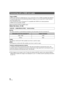 Page 9696VQT1Y31
Select the desired method of HDMI output.
Select the menu. (l28)
[AUTO]:
The output resolution is automatically set bas ed on the information from the connected TV.
[1080i]:
The interlace method with 1080 available scan lines is used for output.
[480p]:
The progressive method with 480 available scan lines is used for output.
≥ If the images are not output on the TV when the se tting is [AUTO], switch to the method [1080i] or 
[480p] which enables the images to be displayed on  your TV. (Please...