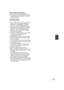 Page 8383VQT1T64
When you stop deleting halfway
Press the MENU button while deleting.
≥The scenes or still pictures that have already 
been deleted when the deletion is canceled 
cannot be restored.
To complete editing
Press the MENU button.
≥You can also delete scenes by pressing the 
MENU button, selecting [EDIT SCENE] # 
[DELETE] # [ALL SCENES] or [SELECT].
≥You can also delete still pictures by pressing 
the MENU button, selecting [PICT. SETUP] # 
[DELETE] # [ALL SCENES] or [SELECT].
≥When play mode is set...