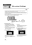 Page 104104VQT2H52
Backup
With other 
products
3
With a printer (PictBridge)
≥Use the AC adaptor to free you from worrying about the battery running down.
≥ Turn on this unit. (This function is available in all modes.)
A USB cable (supplied)
≥ Insert the plugs as far as they will go.
1Connect this unit to a printer.
The USB function selection screen will appear.
≥Connect the printer directly to this unit. Do not 
use a USB hub.
≥ Do not use any other USB cables except the 
supplied one. (Operation is not...