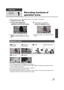 Page 5353VQT2H52
Recording
Recording 
(Advanced)
1
Recording functions of 
operation icons
Select the operation icons to add different effects to the images to be recorded.
¬Change the mode to  .
1Touch   to display the 
operation icons on the screen.
≥Touch  1 to change the page and touch 
 to display/not-display the operation 
icon.
2(e.g. Backlight compensation)
Select an operation icon.
≥ Select the operation icon again to cancel the 
function.
* It is not displayed when the Intelligent auto mode is on.
≥...