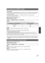 Page 9393VQT2H52
Select the desired method of HDMI output.
Select the menu. (l29)
[AUTO]:
The output resolution is automatically set bas ed on the information from the connected TV.
[1080i]:
The interlace method with 1080 available scan lines is used for output.
[480p]:
The progressive method with 480 available scan lines is used for output.
≥ If the images are not output on the TV when the se tting is [AUTO], switch to the method [1080i] or 
[480p] which enables the images to be displayed on  your TV. (Please...