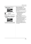 Page 9191VQT1A24
With other products
7Select the layout setting on 
[PAGE LAYOUT].
[STANDARD]:Layout specific to the printer
[]: No frame print
[]:Frame print
≥You cannot set page layouts not supported on 
the printer.
8Select [PRINT] # [YES] and press 
the cursor button to print the 
pictures.
≥Exit PictBridge by disconnecting the USB cable 
(supplied) after the pictures have been printed.
When you stop printing halfway
Move the cursor button down.
A confirmation message appears. If [YES] is 
selected, the...