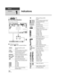 Page 130130VQT1Y00
Others
Indications
1
Indications
*1 only
*2  only
∫Recording indications
Motion picture recording
A Still picture recording
(when the   button is pressed halfway)
Remaining battery power 
(l27)
1h30m Remaining battery time ( l27)
R 1h20m Remaining time for motion 
picture recording ( l51)
0h00m00s Elapsed recording time ( l51)
NOV 1 2009
12:34PM Date indication (
l39)
Time indication ( l39)
World time setting ( l40)
Motion picture recording mode 
(l 52)
HA mode
HG mode
HX mode
HE mode
Built-in...