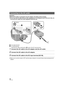 Page 2828VQT1Y00
Important:
While the DC cable is connected to the AC adaptor, the battery will not charge.
≥Do not use the AC cable with any other equipment as it is designed only for this unit. Also, do 
not use the AC cable from other equipment with this unit.
A DC output terminal
B DC input terminal
Insert the DC cable matching the [ ] mark of the DC input terminal.
1Connect the AC cable to the AC adaptor and the AC outlet.
2Connect the DC cable to the AC adaptor.
3Connect the DC cable to the DC input...