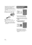 Page 4444VQT1Y00
∫Remote control usable range
A Remote control sensor
Distance: Within approx. 5 m (16 feet)
Angle: Approx. 10o up and 15o down, left, and 
right
≥ The remote control is intended for indoor 
operation. Outdoors or under strong light, the 
unit may not operate properly even within the 
usable ranges.
1Press a direction button.
≥Selected item will become yellow. If no 
operation is performed for approximately 
5 seconds, the yellow display will disappear.
2Select the item with the direction...