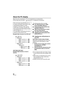 Page 9696VQT3J95
About the PC display
When the unit is connected to a PC, it is recognized as an external drive.
≥Removable disk (Example:  ) is displayed in [Computer].
Example folder structure of an SD card:
/Example folder structure of built-in 
memory: The following data will be recorded.
1
Up to 999 still pictures in JPEG 
format ([S1000001.JPG] etc.)
2 iFrame format motion picture files 
([S1000001.MP4] etc.)
3 JPEG format still pictures created 
from the motion picture
4 The motion picture thumbnails
5...