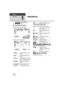 Page 122122VQT2M51
Others
Indications
1
Indications
*1/ only
*2  only
∫Recording indications
Motion Picture Recording Mode
Still Picture Recording Mode
Remaining battery power 
(l 25)
1h30m Remaining battery time 
(l 25)
R 1h20m Remaining time for motion 
picture recording ( l35)
0h00m00s Elapsed recording time 
(l 35)
NOV 15 201012:34PM Date indication (
l31)
Time indication ( l31)
0h00m00s
1/100OPEN
0dB
MFR 1h20mPRE-REC
1h30mAHG1920
NOV  15 2010 12:34PMF
1/100OPEN
0dB
MNLMEGAMFR 30001h30mA5M
F
World time...