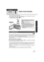 Page 5151VQT2M51
Advanced
Recording 
(Advanced)
1
Zoom in/out function
The maximum optical zoom ratio is 25k.
The default setting of the [ZOOM MODE] is [i.Zoom 35 k]. It can be extended to a maximum 
of 35k  during Motion Picture Recording Mode. ( l61)
¬ Change the mode to   or  .
If the number of the recording pixels is set to anything other than the maximum number of 
recording pixels in Still Picture Recording Mode,  the still picture can be recorded with a zoom 
ratio of a maximum of 50 k without degrading...