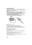 Page 2020VQT3K35
Charging the battery
Important:
≥Use the supplied AC adaptor. Do not use the AC adaptor of another device.
≥ Do not use the AC cable with any other equipment as it is designed only for this unit. 
Also, do not use the AC cable from other equipment with this unit.
≥ The battery can also be charged using a battery charger (VW-BC20PP; optional).
≥ The battery will not be charged if the unit is turned on.
≥ It is recommended to charge the battery in a temperature between 10 °C to 30 °C 
(50 °F to...