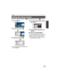 Page 3939VQT3K35
≥Touch   (left side)/  (right side) of   on the Touch Menu to display  . ( l26)
1Touch [MENU].
2Touch the top menu  A.
3Touch the submenu B.
≥Next (previous) page can be displayed by 
touching / .
4Touch the desired item to enter 
the setting.
5Touch [EXIT] to exit the menu 
setting.
∫ About  guide display
After touching  , touching the submenus 
and items will cause function descriptions and 
settings confirmation messages to appear.
≥After the messages have been displayed, 
the guide display...