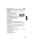 Page 5353VQT3K35
It is possible to set the focus and exposure to the subject specified on the touch screen.The focus and exposure will keep following the subject automatically even if it moves. 
(Dynamic tracking)
1Touch .≥When [FACE RECOG.] ( l63) is [ON] and a registered face is detected, the target is 
automatically locked.
2 Touch the object and lock the target.≥ When you touch the head of the object, the target 
frame on the head gets locked and tracking starts.
≥ Touch the object to be changed again when...