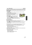 Page 5151VQT3J56
It is possible to set the focus and exposure to the subject specified on the touch screen.The focus and exposure will keep following the subject automatically even if it moves. 
(Dynamic tracking)
1Touch .≥When [FACE RECOG.] ( l61) is [ON] and a registered face is detected, the target is 
automatically locked.
2 Touch the object and lock the target.≥ When you touch the head of the object, the target frame on 
the head gets locked and tracking starts.
≥ Touch the object to be changed again when...