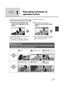 Page 4747VQT1N45
Recording 
(Advanced)
1
Recording functions of 
operation icons
Select the operation icons to add different effects to the images to be recorded.
¬Operate the mode switch to select  .
1Press the cursor button, and 
icons will be displayed on the 
screen.
≥The indication changes each time the cursor 
button is moved down.
≥The operation icon appears or disappears 
each time the cursor button is pressed.
2(e.g. Intelligent contrast control)
Select an icon with the cursor 
button.
≥Select the icon...