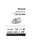Page 1until 
2010/9/16
For USA and Puerto Rico assistance, please call: 1-800-211-PANA(7262) or, 
contact us via the web at: http://www.panasonic.com/contactinfo
For Canadian assistance, please call: 1-800-561-5505 or visit us at www.panasonic.ca
Operating Instructions
High Definition Video Camera
Model No.HDC-SDT750PP
Before connecting, operating or adjusting this product, please read the instructions completely.
VQT3B18
HDC-SDT750&TMT750-P-VQT3B18_mst.book  1 ページ  ２０１０年８月２０日　金曜日　午後３時５３分 