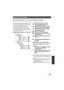 Page 135135VQT3B18
When the unit is connected to a PC, it is recognized as an external drive.
≥Removable disk (Example:  ) is displayed in [Computer].
Example folder structure of an SD card: The following data will be recorded.
1
Up to 999 still pictures in JPEG 
format ([S1000001.JPG] etc.)
2 JPEG format still pictures recorded 
in Hi-speed Burst Shooting Mode
3 JPEG format still pictures created 
from the motion picture
4 The DPOF setting files
5 The motion picture thumbnails
6 AVCHD format motion picture...