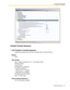 Page 1792.5 System Parameters
Programming Manual 179
Outside Transfer Sequence
Call Transfer to Outside Sequence
Specifies the sequence the VPS uses to transfer calls to trunks (CO lines).
Default
FND
Va l u e  R a n g e
Max. 16 digits consisting of 0–9,  , # and special codes
D: Disconnecting
F: Hook Flash
R: Ringback Tone Detection
T: Dial Tone Detection
,: Dial Pause for 1 s (default)
;: Dial Pause for 3 s (default)
N: Telephone Number Dialing
0–9, , #: Dial Codes
Feature Manual References
2.2.7 Call Transfer...