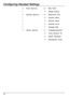 Page 58Configuring Handset Settings
58
Tone OptionKey Tone
Range Alarm
System OptionRegister H/S
Cancel Base
Select Base
System Lock
Change PIN
Other OptionChangePassword
Line Access CD
Reset Handset
Phonebook Lock   